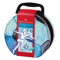 Faber-Castell Connector markers Football in a gift metal box 33 colors (32052)