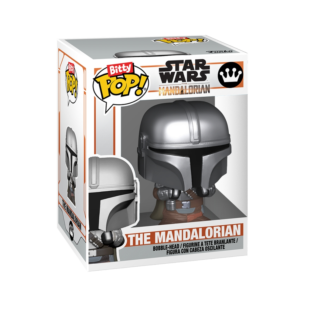 Фігурка Funko Pop набір Bitty POP! Ride серії Зоряні війни - Зоряний винищувач N-1 з Мандалорцем (92966)