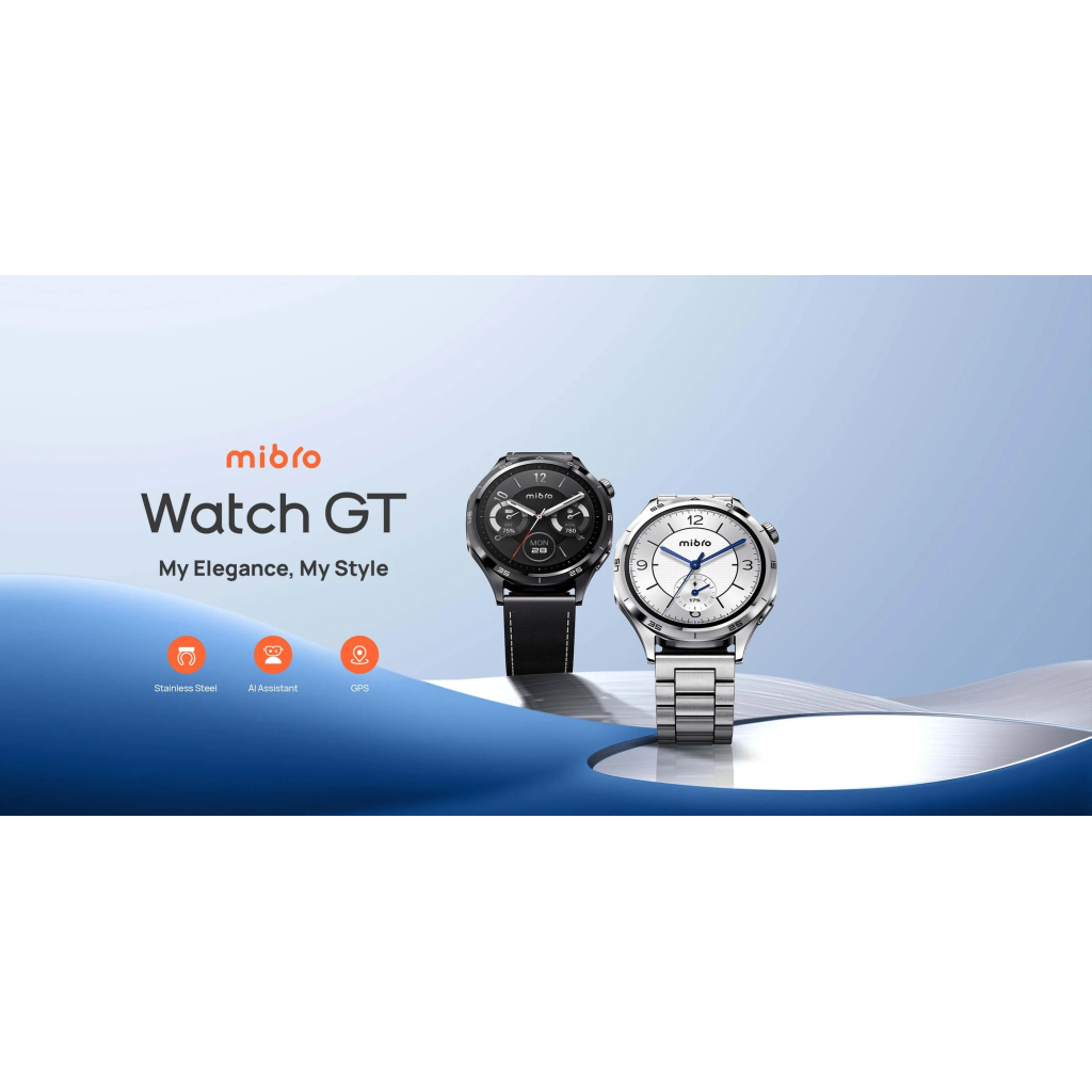 Смарт-годинник Mibro GT 46mm Silver XPAW026S (XPAW026S)